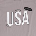 Boys' Half Sleeves T-Shirt, Light Grey, small image number null