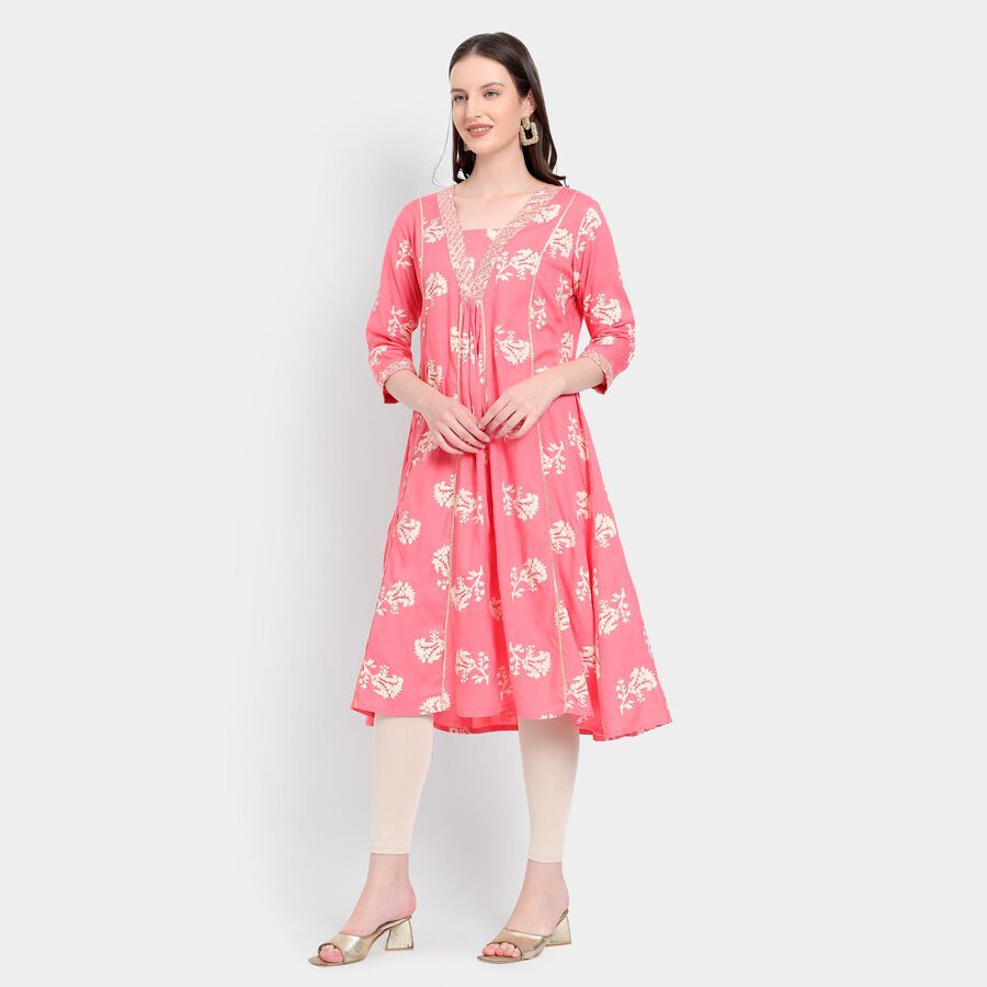 Ladies' Kurta , Coral, large image number null