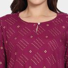 Ladies' Kurta, वाइन, small image number null