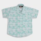 Boys' 100% Cotton Casual Shirt, Light Green, small image number null