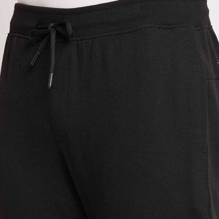 Cut & Sew Active Track Pants, Black, large image number null
