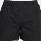 Men's 100% Cotton Boxers , काला, small image number null