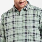 Checks Casual Shirt, Light Green, small image number null