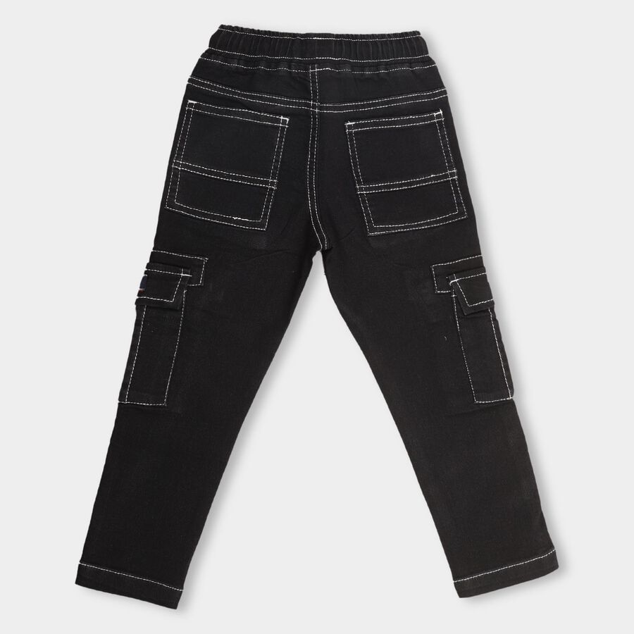 Boys' Jeans, काला, large image number null