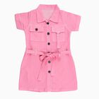 Girls' Frock, Light Pink, small