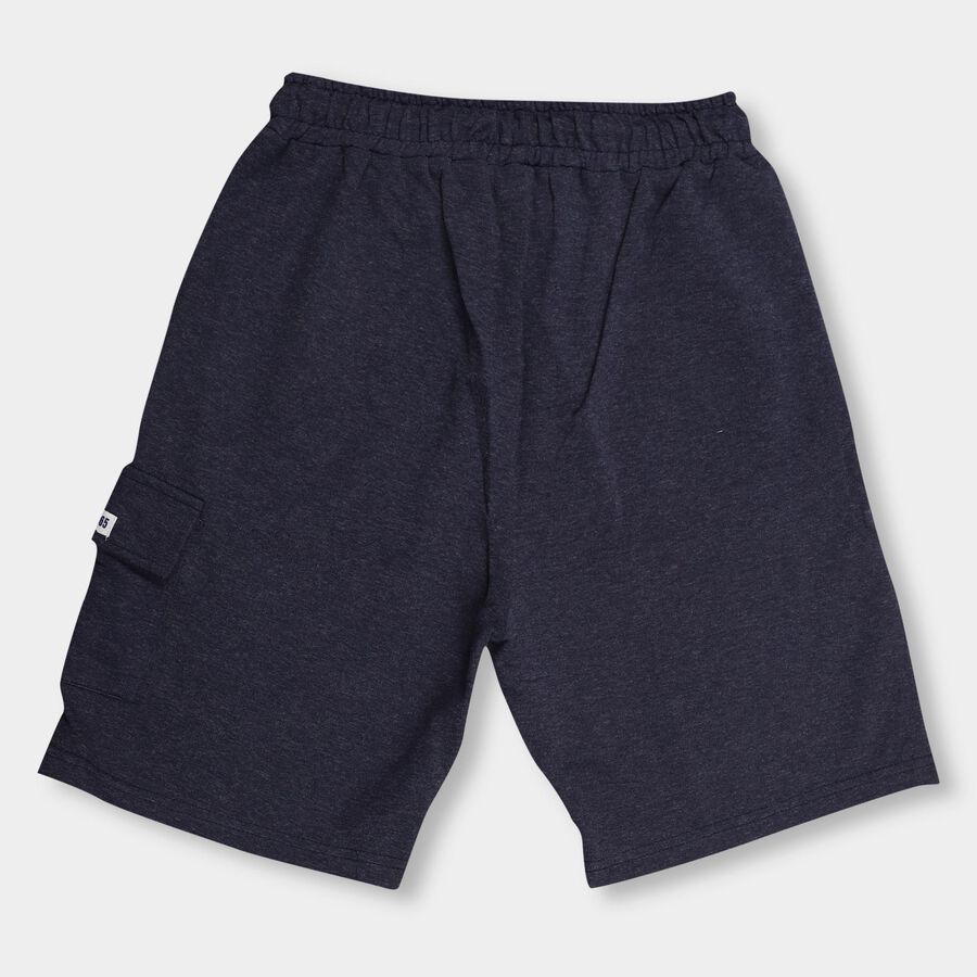 Boys' Cargo Bermuda, Melange Blue, large image number null