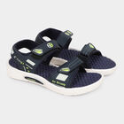 Men's Sandals, Navy Blue, small
