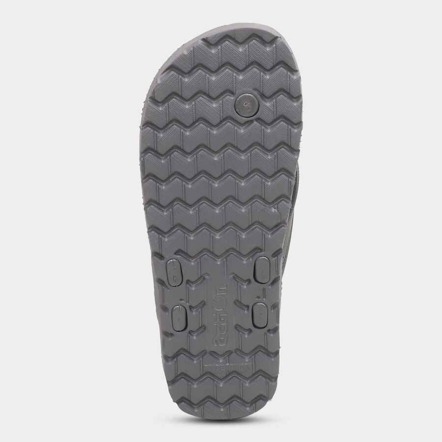 Men's Floater Slipper, Grey, large image number null
