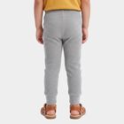 Girls Grey Long Johns Thermal, मिश्रित मध्यम ग्रे, small