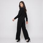 Women's Black Track suit, Black, small