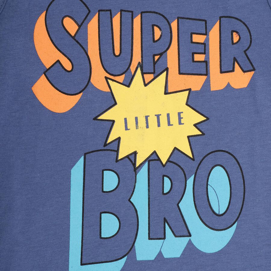 Boys' T-Shirt , मध्यम नीला, large image number null