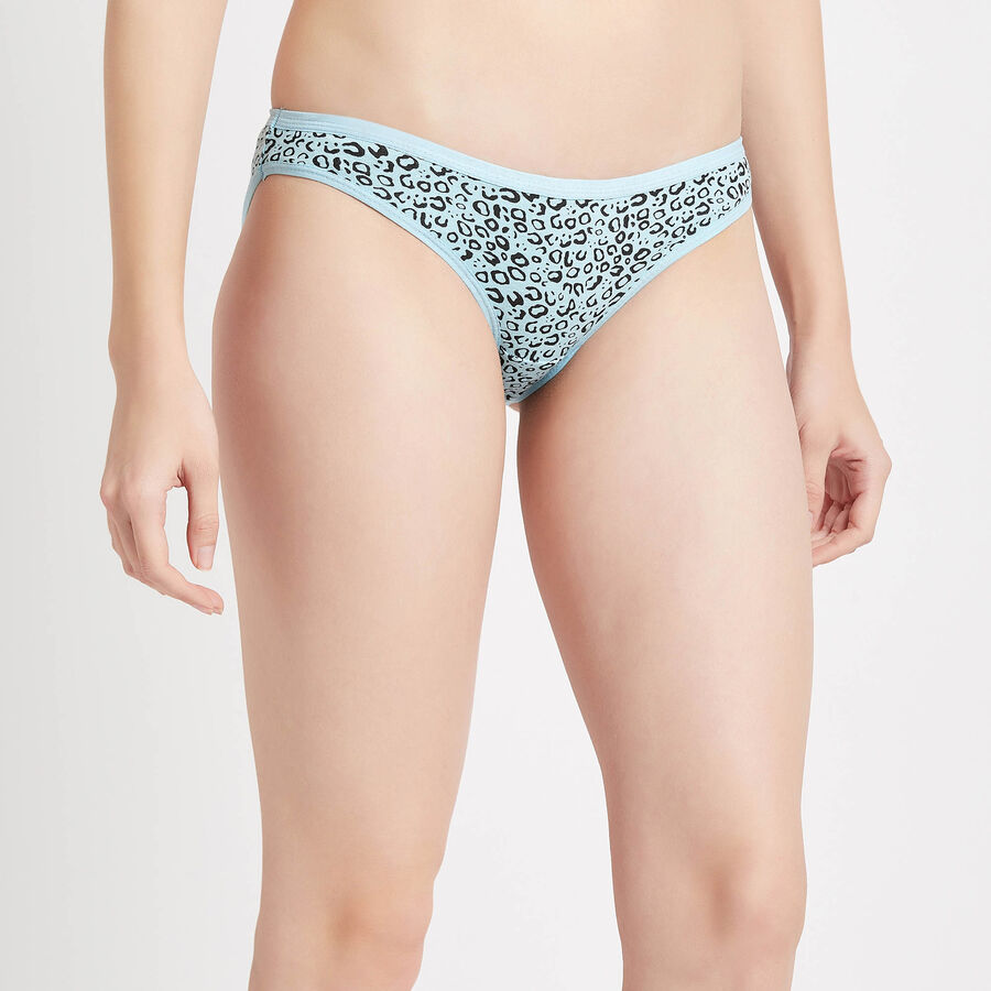 Cotton Printed Panty, Light Blue, large image number null