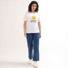 Women's Deep Steel Blue Straight Fit Jeans, Mid Blue, small image number null