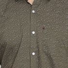 Cotton Casual Shirt, Olive, small image number null