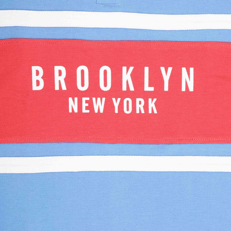 Boys Cotton T-Shirt, Mid Blue, large image number null