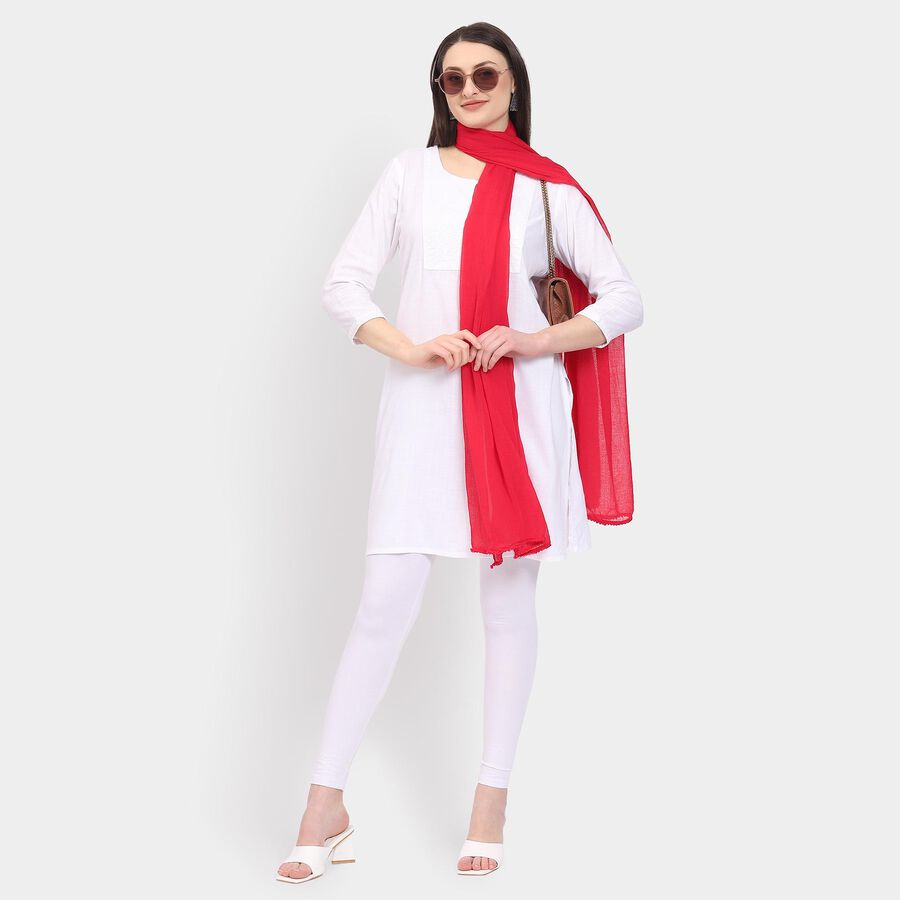 Ladies' Dupatta, Fuchsia, large image number null