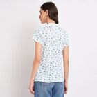 Ladies' 100% Cotton Polo T-Shirt, ऑफ व्हाइट, small image number null