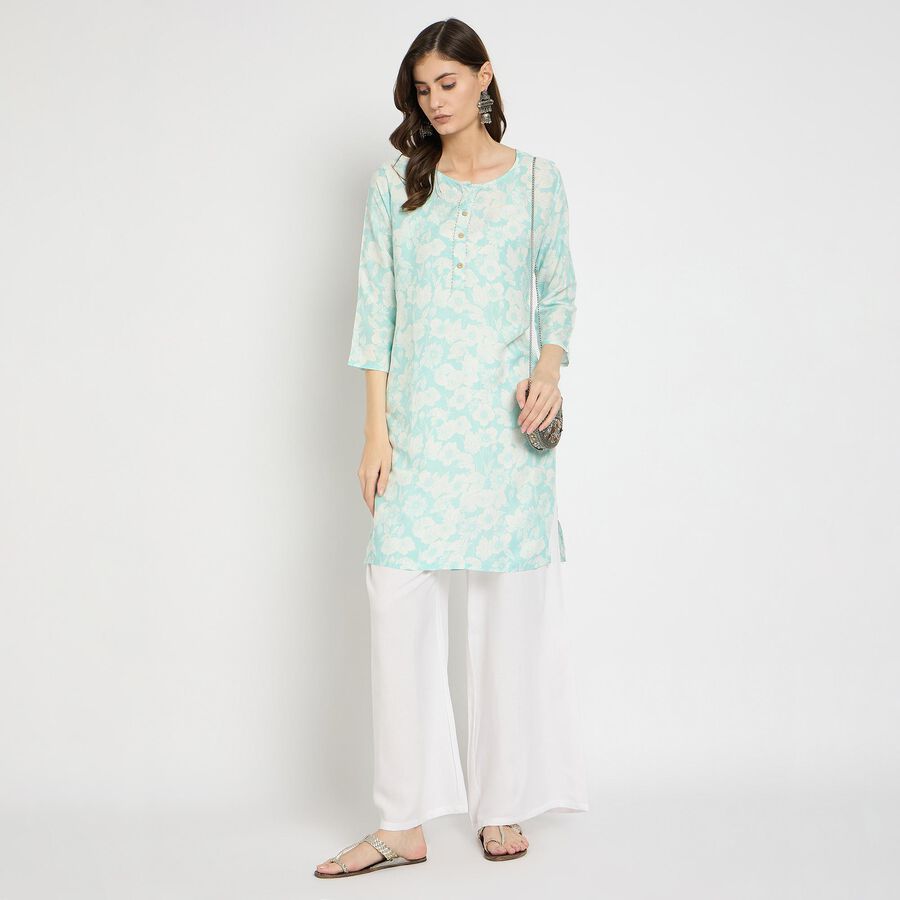 Ladies' Palazzos , सफ़ेद, large image number null