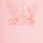 Girls Cotton T-Shirt, Light Pink, small image number null