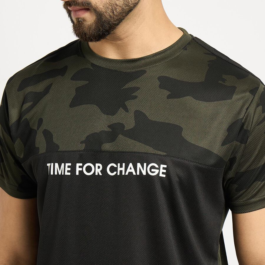Men's Drifit T-Shirt, ओलिव, large image number null