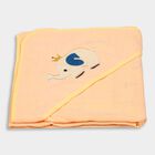 Infants' 100% Cotton Towel, Peach, small image number null