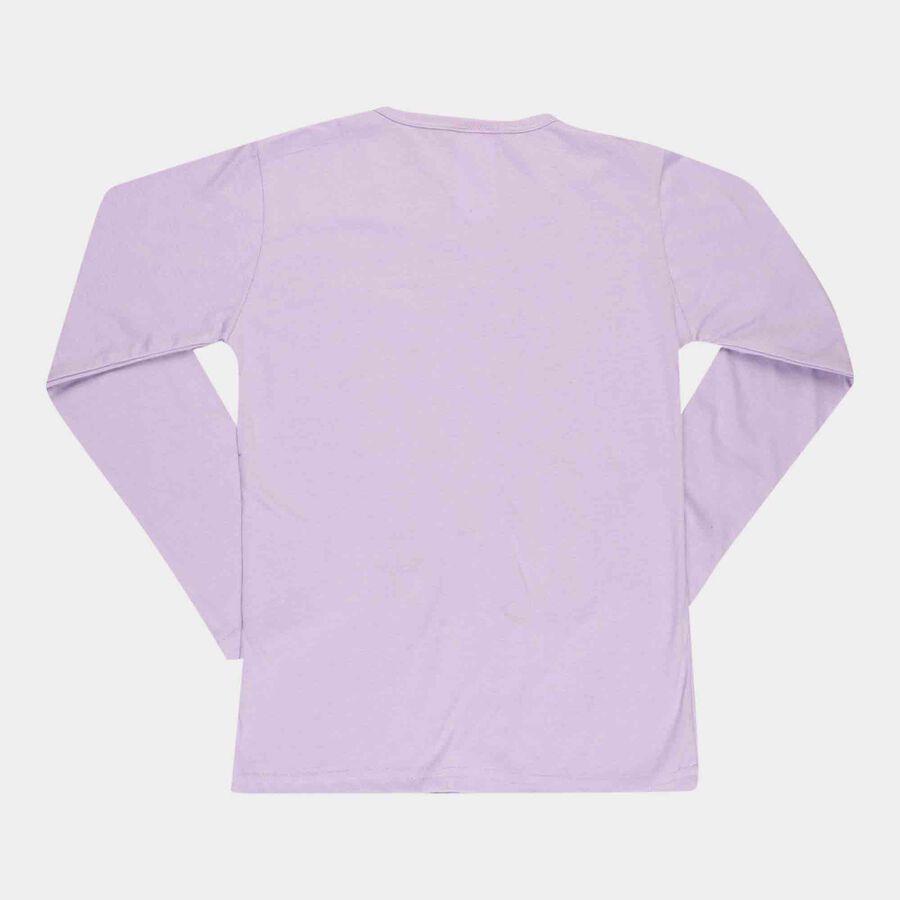 Printed Top, Purple, large image number null