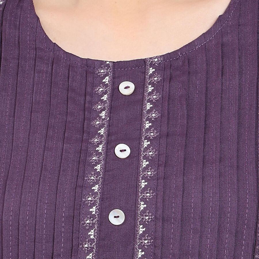 Ladies' Kurta , Purple, large image number null