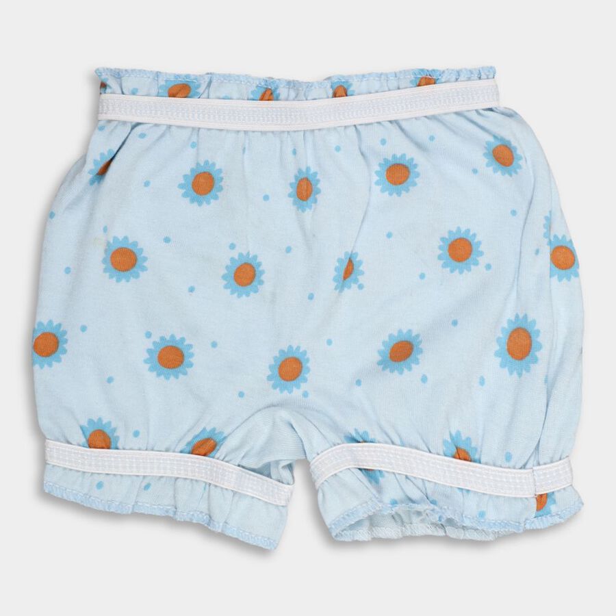 Infants' Cotton Bloomer, Light Blue, large image number null