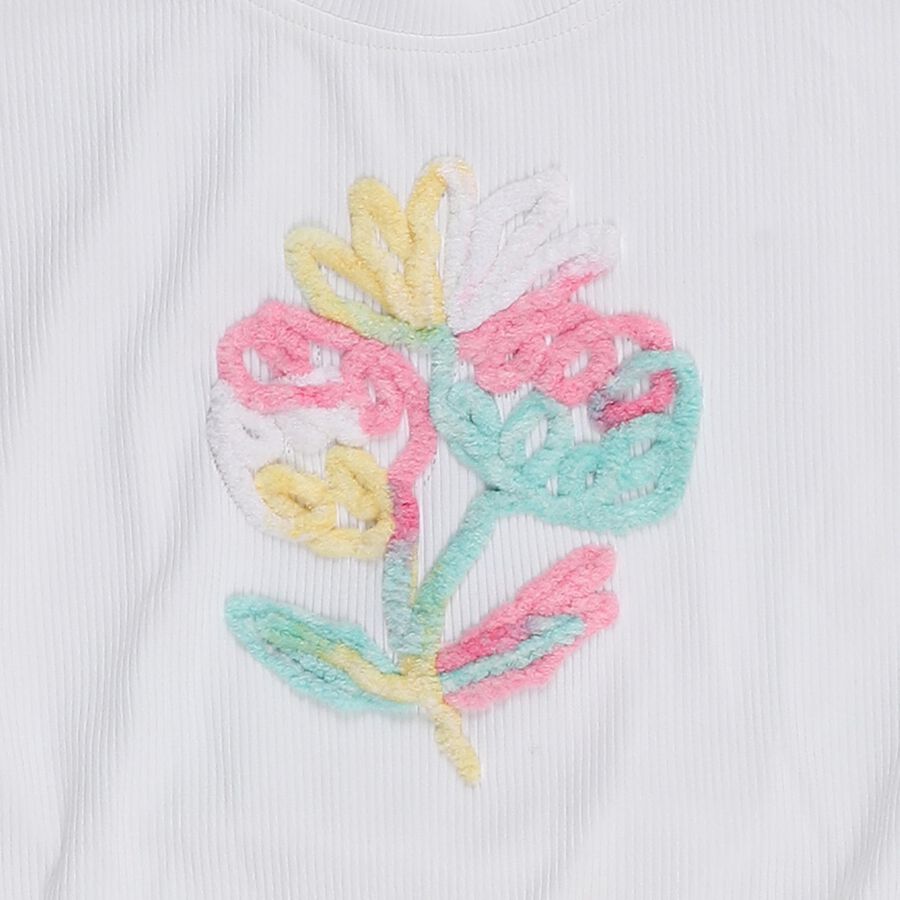 Girls' T-Shirt, White, large image number null