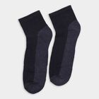 Men's Socks (Pack of 2), नेवी ब्लू, small