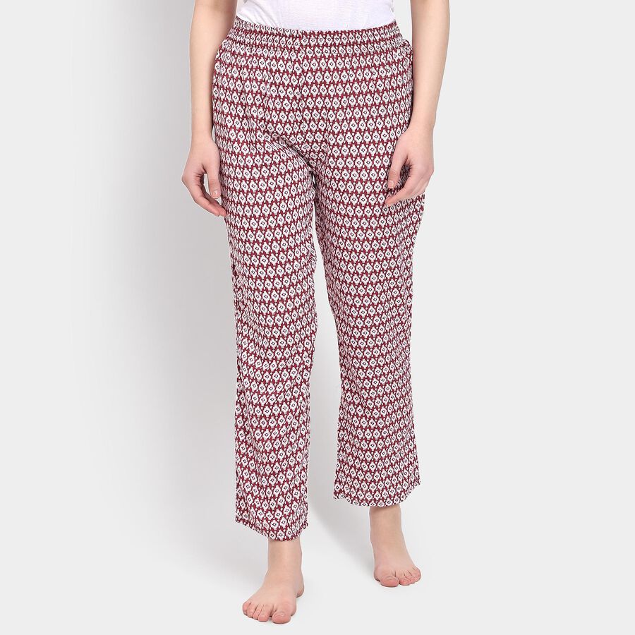 Ladies' Pyjama , वाइन, large image number null