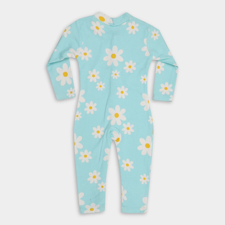 Infants' 100% Cotton Bodysuit , हल्का नीला, large image number null