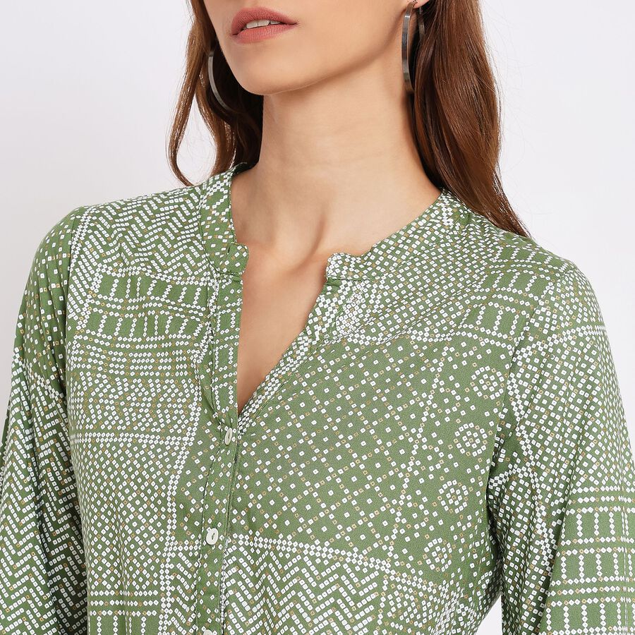 Ladies' Kurti , Olive, large image number null