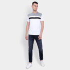 Stripes Henley T-Shirt, White, small image number null