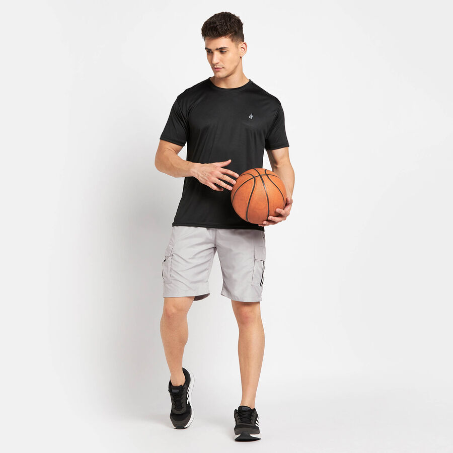 Cut & Sew Bermuda, Light Grey, large image number null