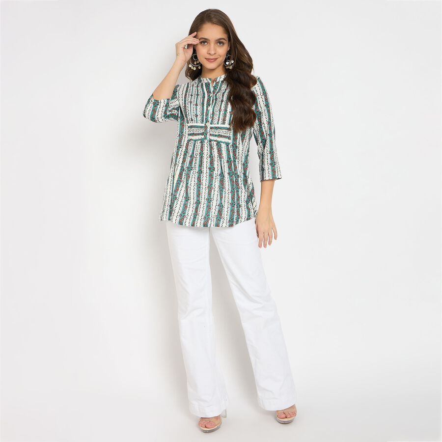 Ladies' Kurta, Light Blue, large image number null