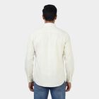 Men's Off-White Classic Collar Classic Shirt, Off White, small