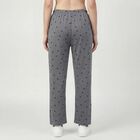 Women's Grey Regular Fit Solid Drawstring Pyjama, Light Grey, small