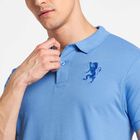 Solid Polo Shirt, हल्का नीला, small image number null