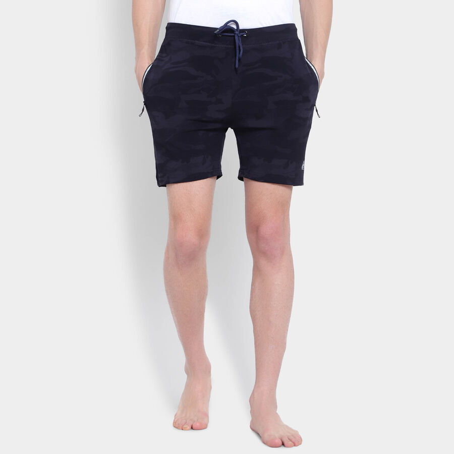All Over Print Bermuda, Navy Blue, large image number null