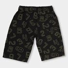 Boys' 100% Cotton Jamaicans , काला, small