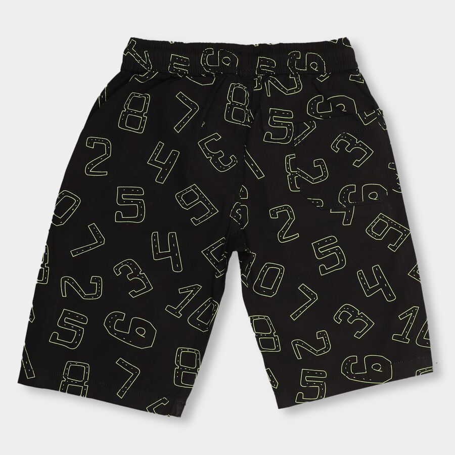 Boys' 100% Cotton Jamaicans , काला, large