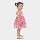 Infants' Fuchsia Cotton Minimalist Everyday Frock, Fuchsia, small