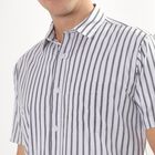 Men's Rich White Cotton Regular Collar Casual Shirt, White, small image number null