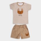 Infants'100% Cotton Baba Suit, भूरा, small image number null