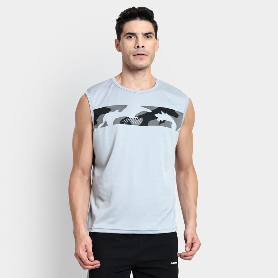 Men's T-Shirt, Light Grey, large image number null