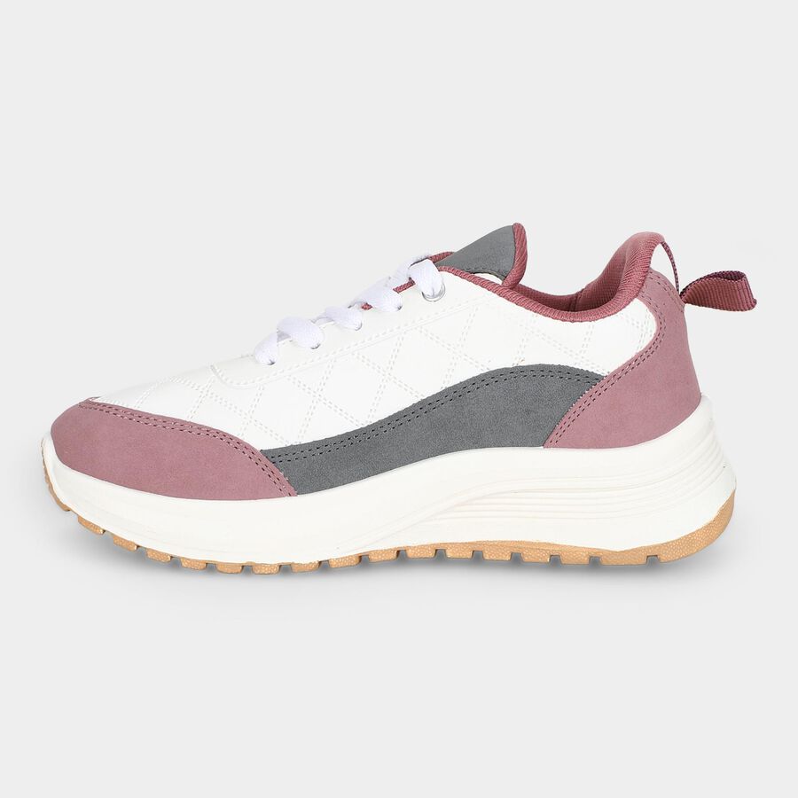 Women's Purple Sneakers, Purple, large