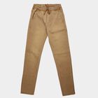 Boys' Light Beige Regular Fit Washed Jeans, Beige, small