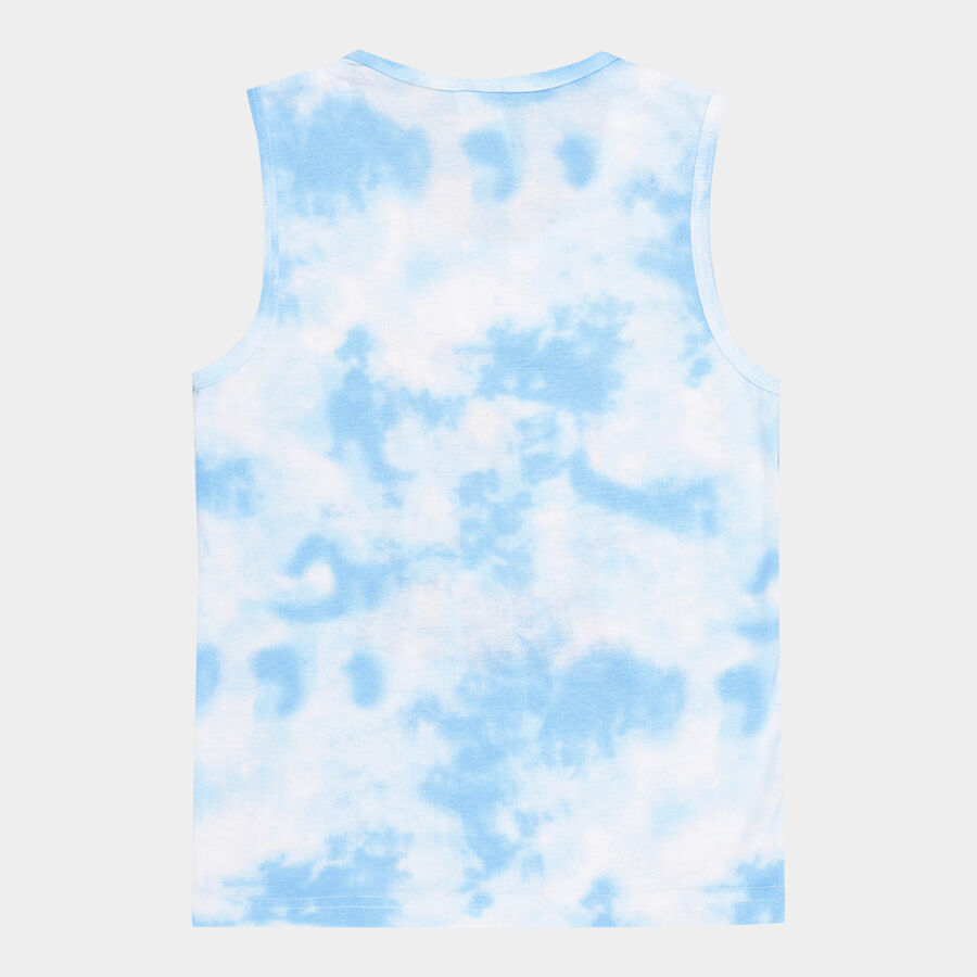Boys All Over Print T-Shirt, Light Blue, large image number null