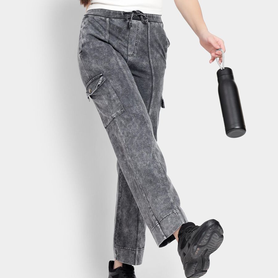 Ladies' Track Pants, गहरा ग्रे, large image number null